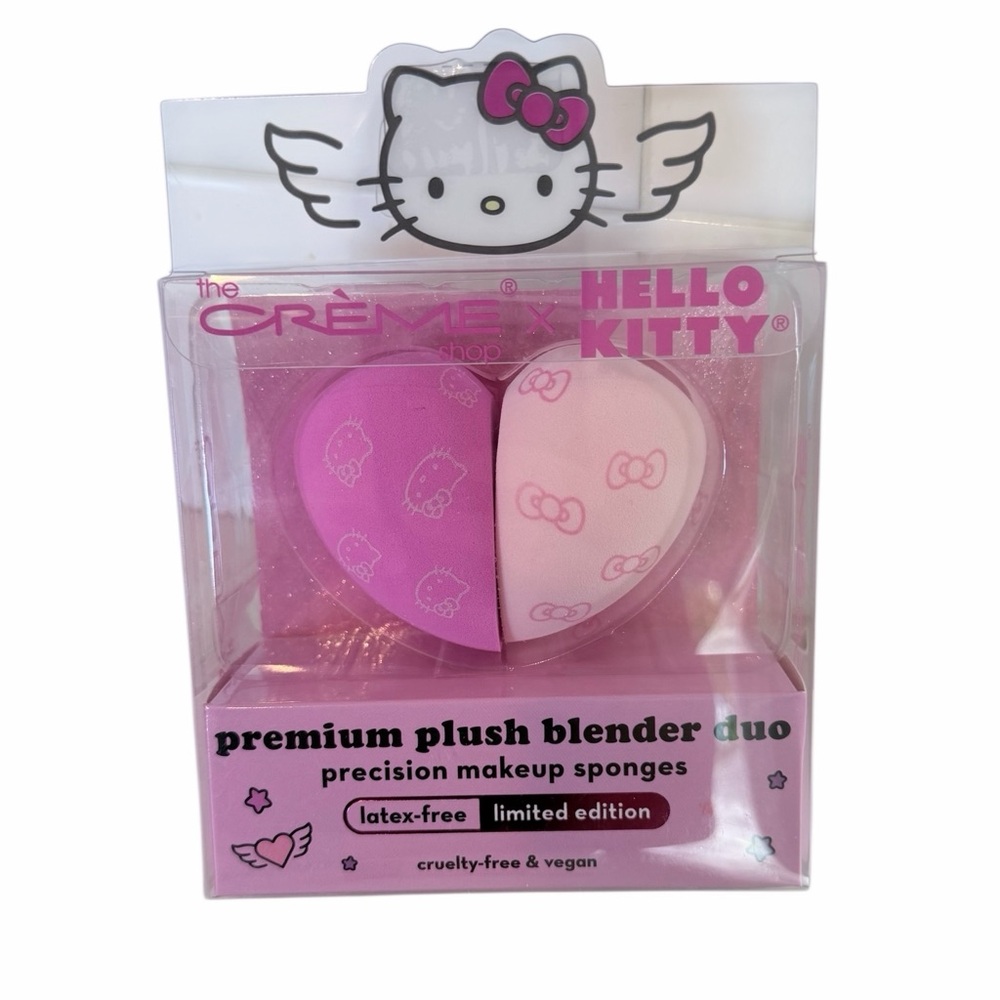 Hello Kitty Pink Cosmetic Sponge Set